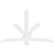 Ekena Millwork Davenport Architectural Grade PVC Gable Bracket, 96"W x 60"H x 2"D x 6"F, 15/12 Pitch GBP096X60X0206DAV00 - alternate 5